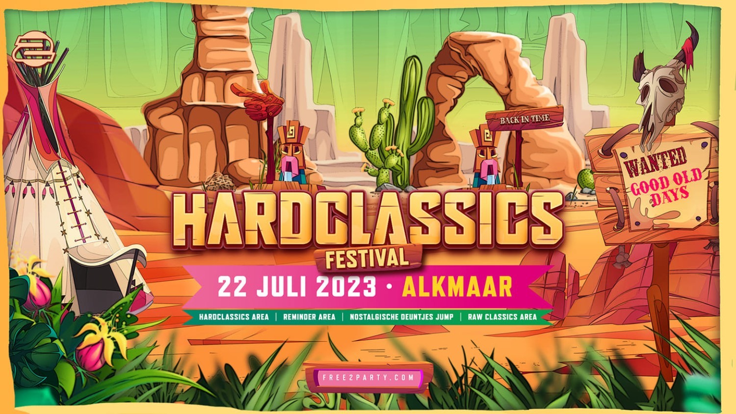 Zaterdag 22 juli HardClassics Festival bij Evenemententerrein Olympiaweg Alkmaar