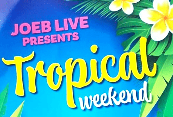 1 en 2 maart Tropical Weekend bij JOEB in Egmond