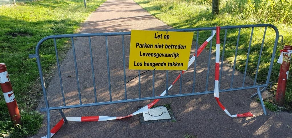 In wijk De Hoef nog steeds niet alle stormschade hersteld