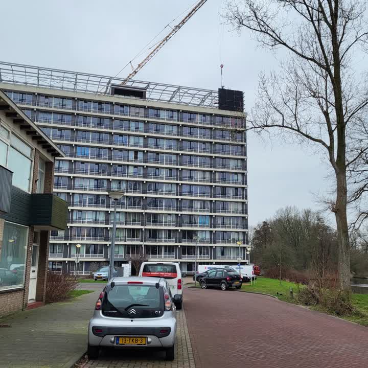 Bewoners van de flat Midden Togt in Alkmaar's De Hoef bang in eigen flat