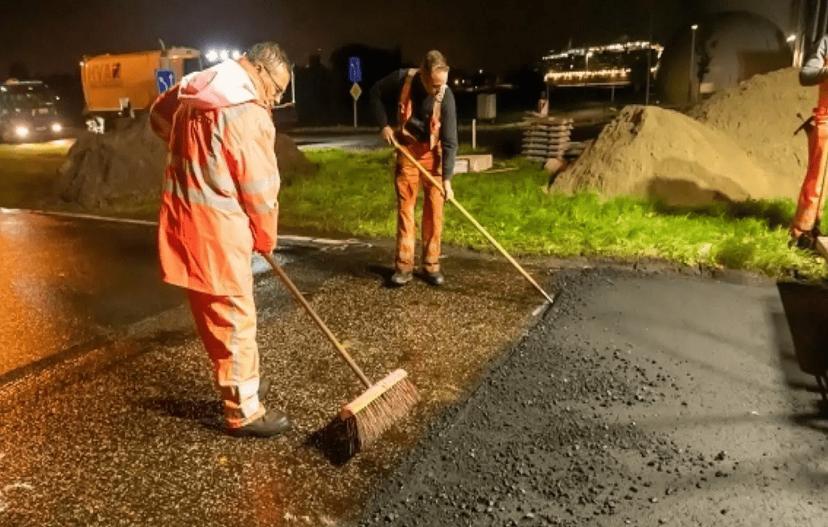 Nollenweg (N508) in Heerhugowaard in avond en nacht afgesloten