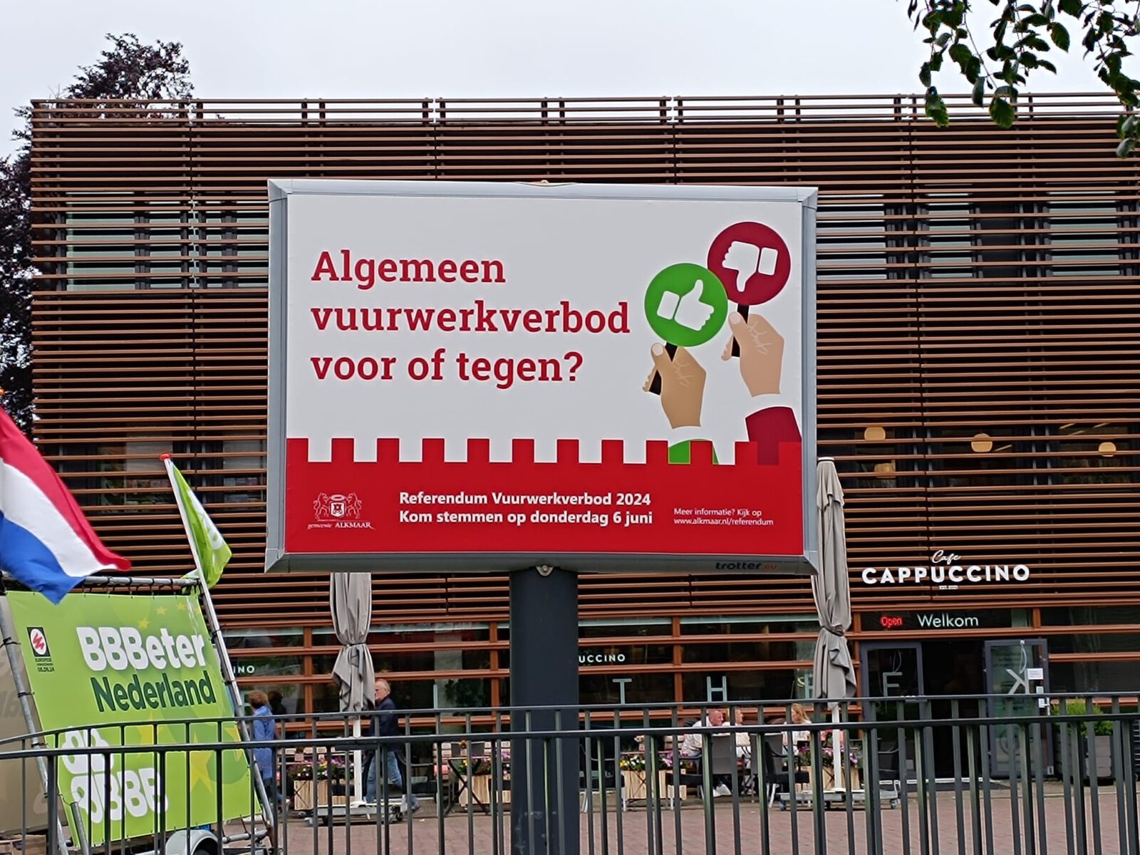 Voorlopige uitslag referendum vuurwerkverbod Alkmaar