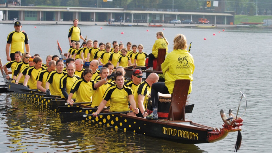 Zaterdag 8 juni jaarlijkse drakenbootfestival in Alkmaar 