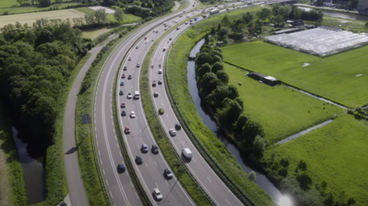 N242 richting A9/Alkmaar dicht in juni door vernieuwing asfalt
