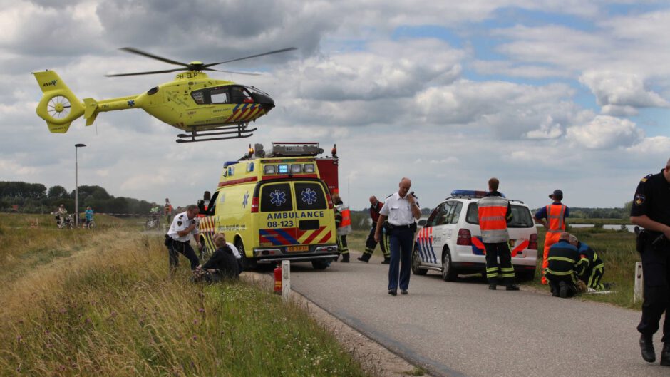 Driekwart fietsers ervaart onveilige situaties op dijkwegen