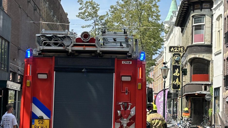 Brand treft voormalig Chinees restaurant Azië aan de laat