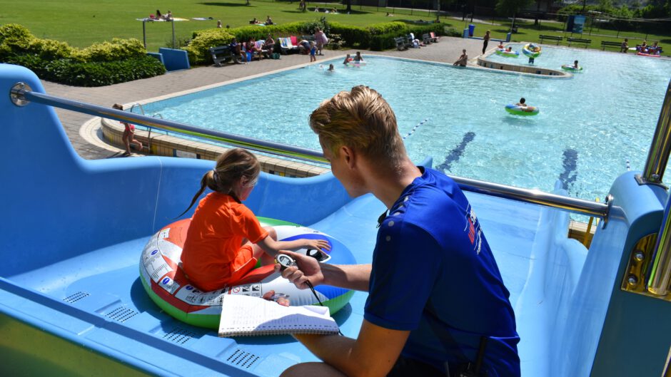 Zomerpret bij zwembad Hoornse Vaart