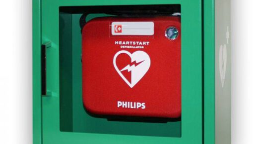 AED weggenomen in Winkelcemtrum Broekerveiling