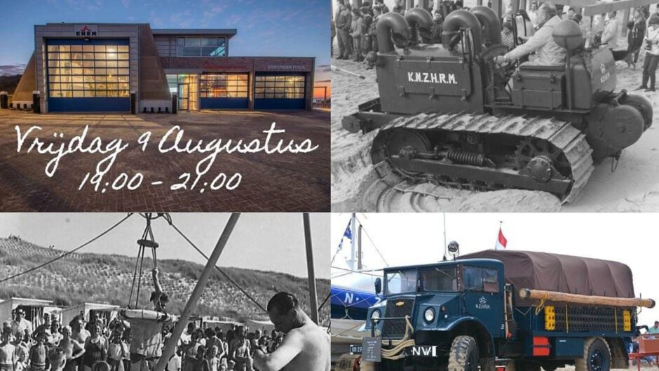 Ervaar de geschiedenis van reddingswerk in Egmond aan Zee: oude wippertruck en lanceer tractor te zien op 9 augustus