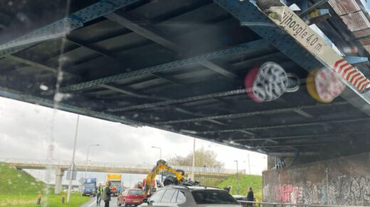 Spoorwegonderdoorgang 4 keer geraakt afgelopen maand in Heerhugowaard