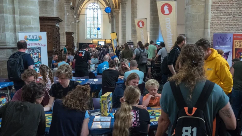 Spellenbeurs MoxCon viert 5-jarig jubileum in Grote Kerk Alkmaar