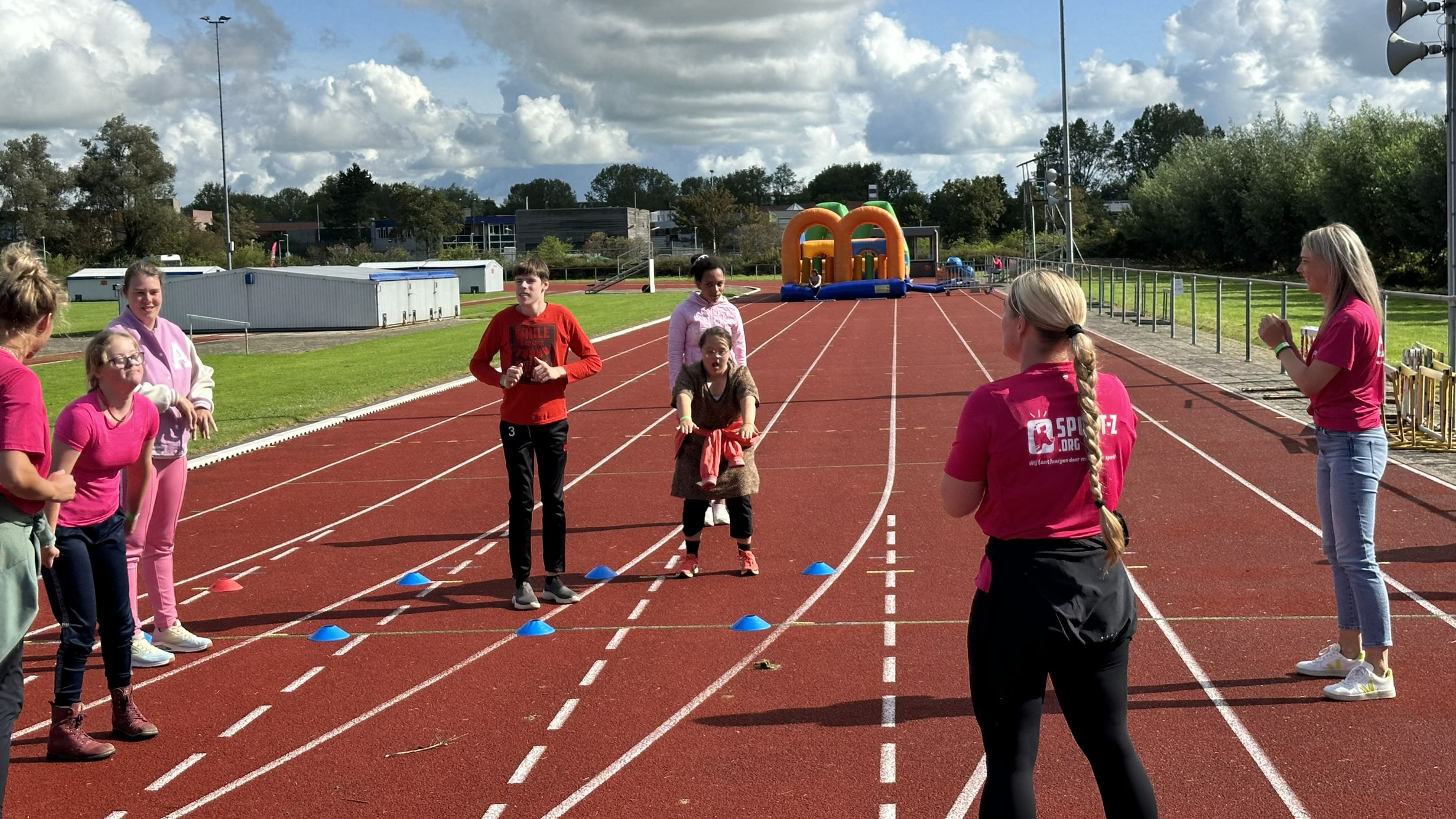 Geniale Sportdag bij AV Trias in Heiloo