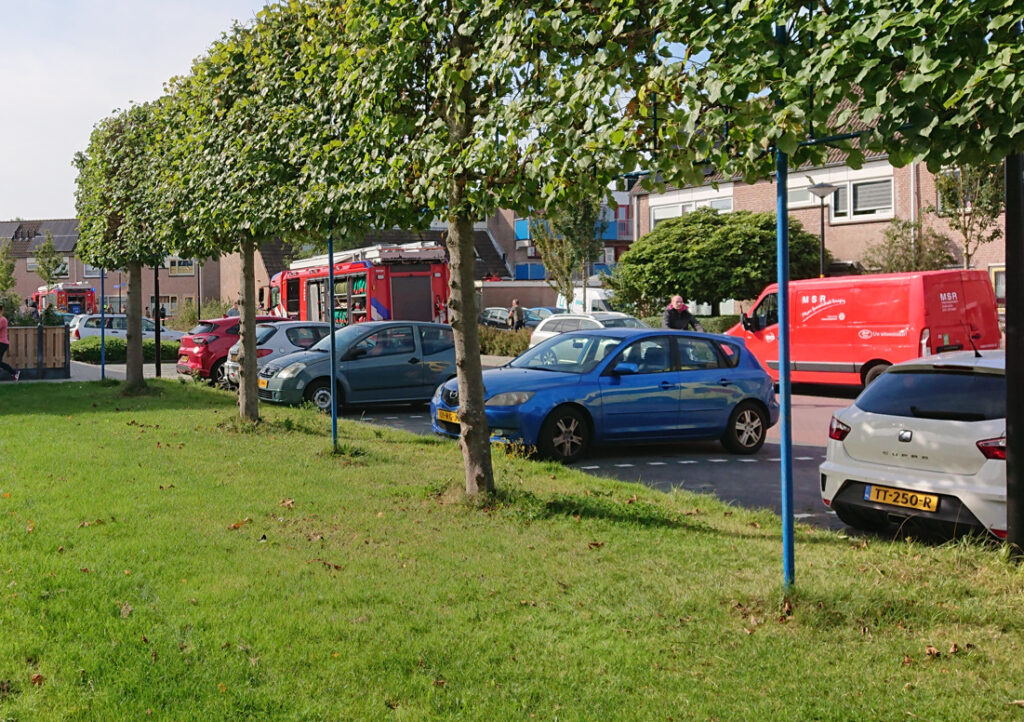 Middelbrand bij de Zaan in Heerhugowaard