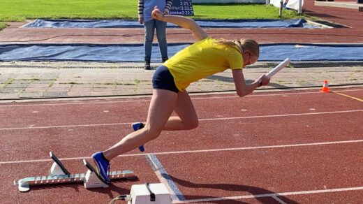 V-Hylas atleten V-U18 presteren goed tijdens NK-Estafette