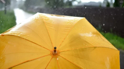 Code geel in het westen van het land om regen, hagel en windstoten