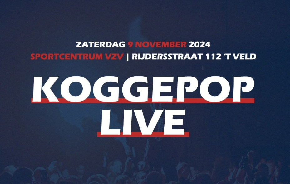 Koggepop Live, de 3e editie komt er aan!