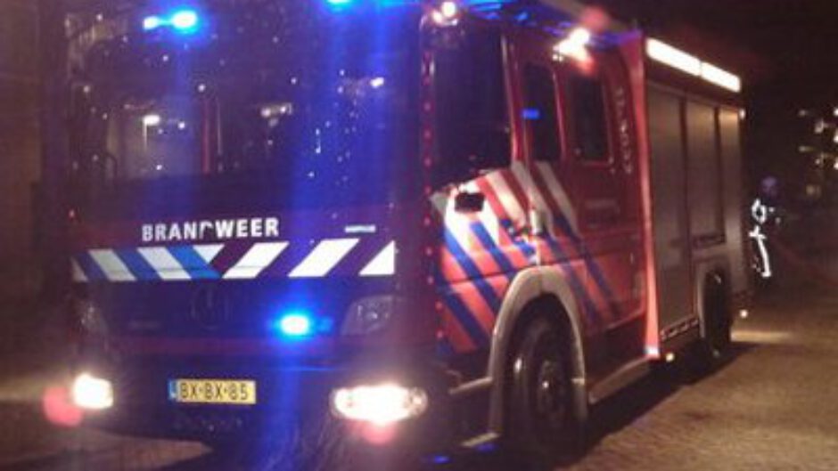 Brand in Egmond aan Zee