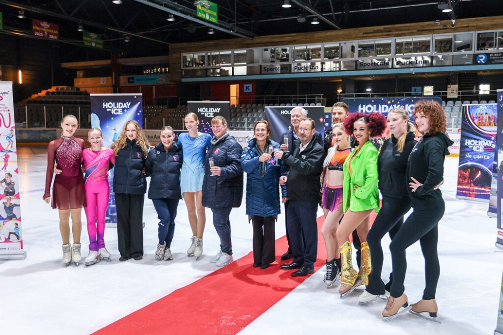 Summer Wijkhuizen uit Alkmaar schittert tijdens Holiday on Ice-première