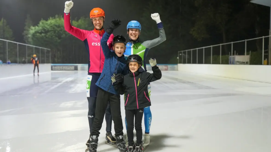 Schaatsprogramma voor de jeugd tijdens De Vier van Noord-Holland