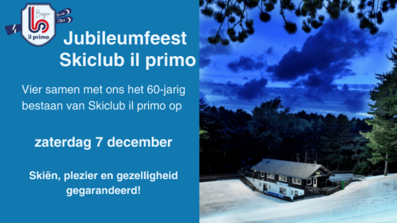 Jubileumfeest Skiclub il primo