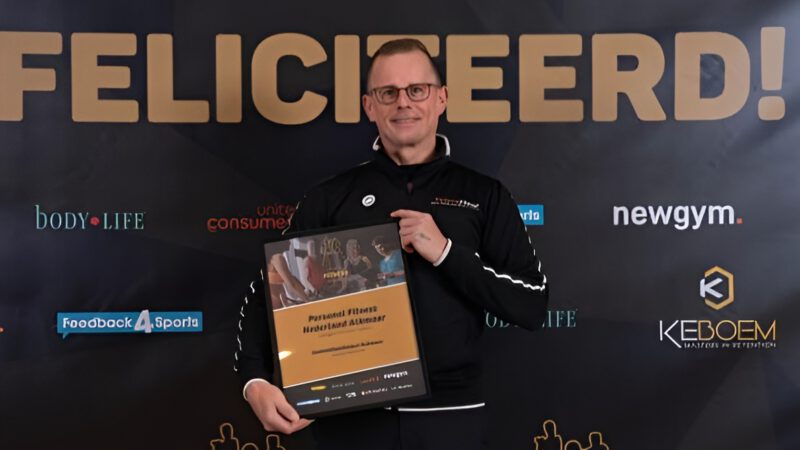 Winnaar Dutch Fitness Award – Beste Personal Trainer Alkmaar