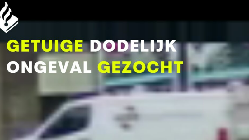 Politie zoekt getuige van dodelijk ongeval op N242