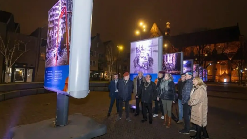 NAVO-tentoonstelling op Canadaplein