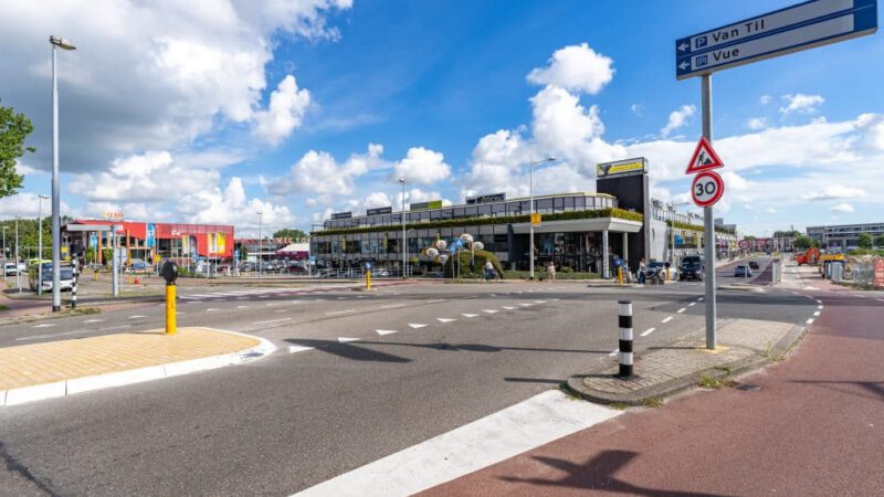 Noorderstraat afgesloten in de ochtend