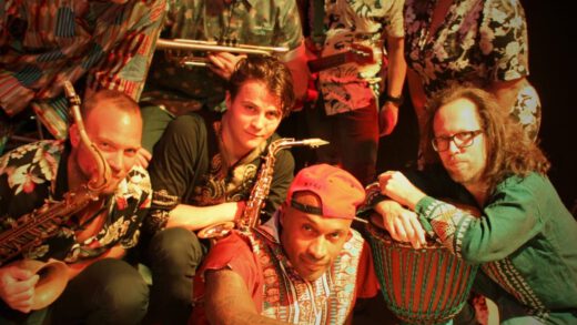 Liquid Sun Orchestra met afrabeat in De Brouwerij