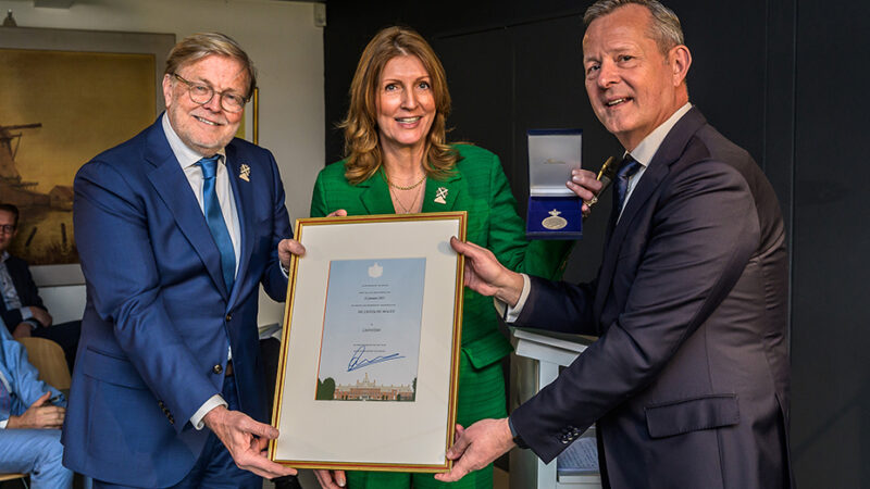 Koninklijke Erepenning voor Vereniging De Zaansche Molen