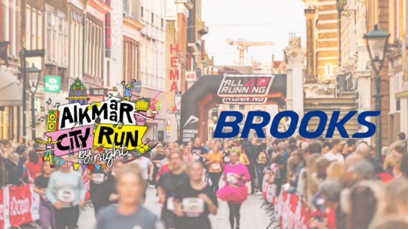 Brooks nieuwe sponsor Alkmaar City Run by night