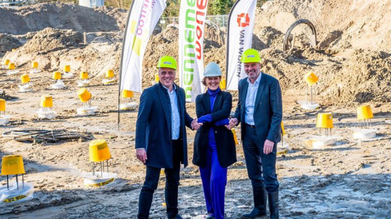 Bouw van 23 sociale huurwoningen op voormalig camping Duinzicht is gestart